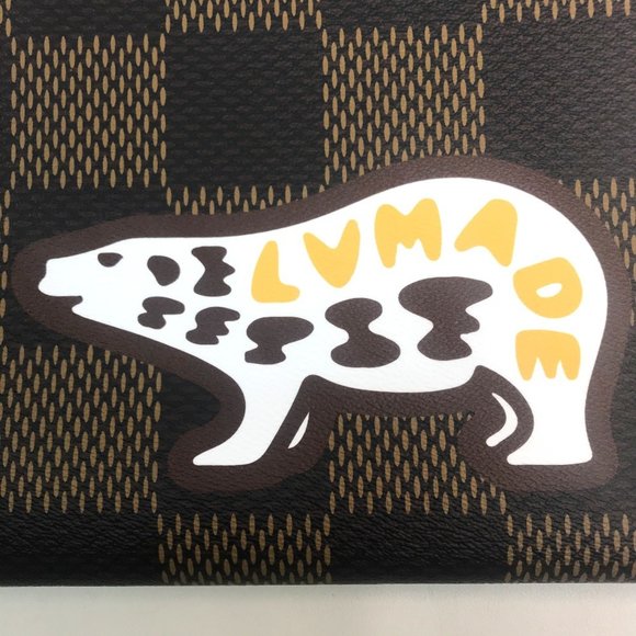 LOUIS VUITTON N60390 Damier Giant Pochette Jour NIGO collaboration clutch bag... - Picture 6 of 10